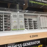 Grosspeicher Container auf der Intersolar - Batteriespeicher (BSS) sind im Trend